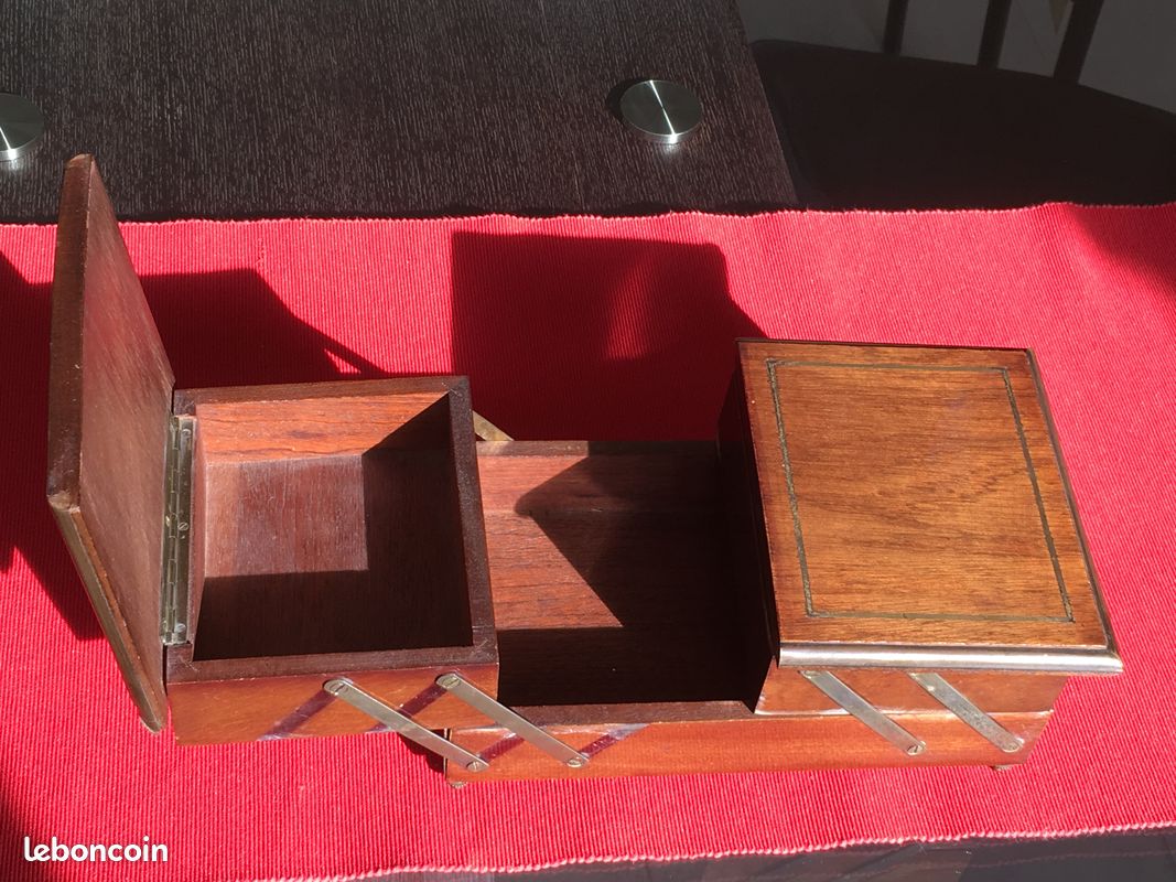 Coffret à cigarettes ancien (image 3)