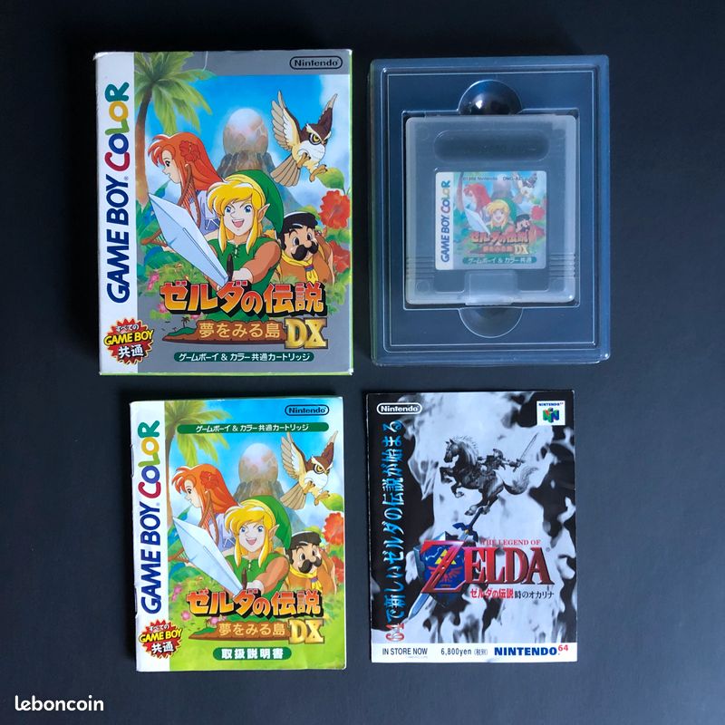 JEU GAME BOY The Legend of Zelda Link's Awakening Nintendo GameBoy EUR