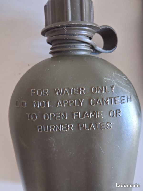 Kit gourde Type US de 1 quart ~ ( 1 litre ) datée 2000 + Housse isotherme Militaire (image 5)