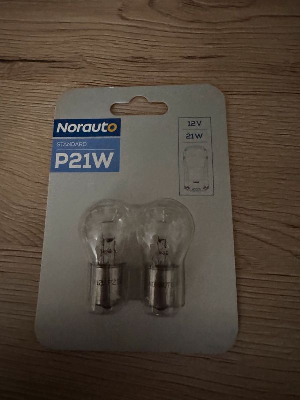 2 Ampoules P21/5W NORAUTO Classic - Norauto