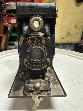 appareil photo Plat Folding Hawk eye ancien collection