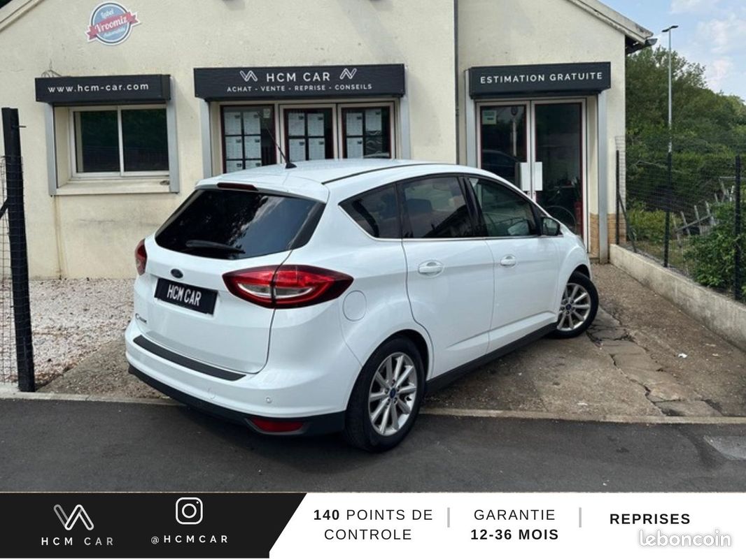 Ford C-MAX II 1.5 TDCI 120CH S&S Titanium BV6 I Caméra de recul I Garantie 12 mois (image 2)