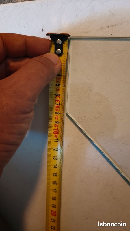 Lot de plaques d'étagères en verre transparent (bricolage / déco) (image 12)