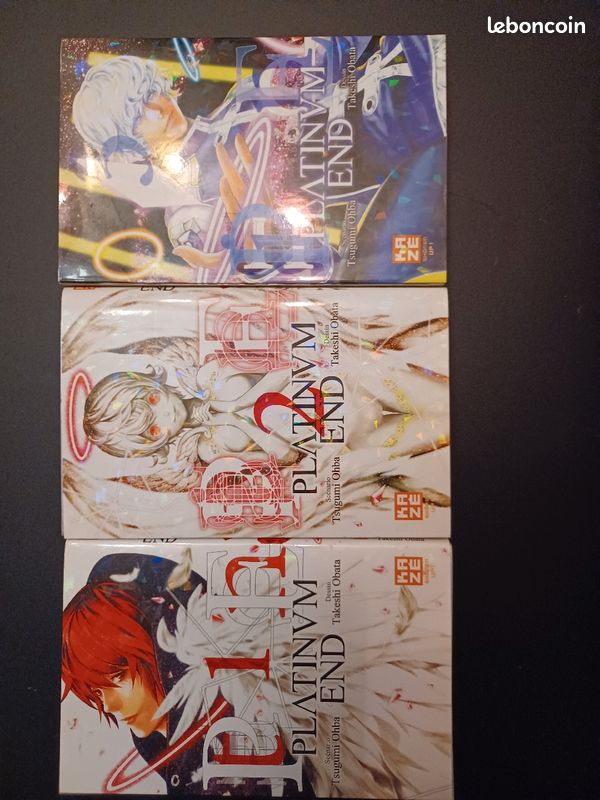 Tomes 1, 2 & 3 Platinum end (image 1)