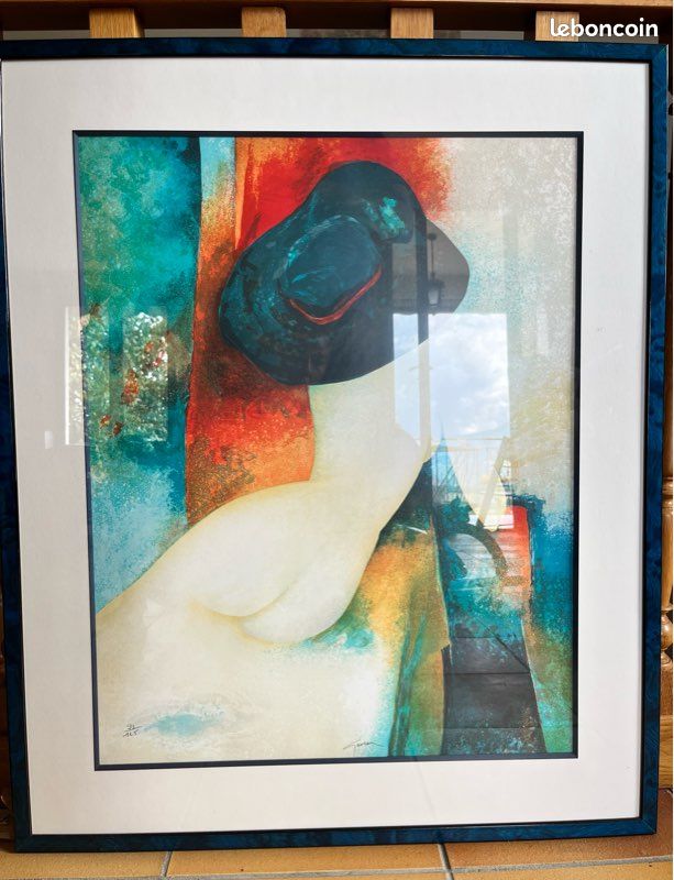 Lithographie Claude Gaveau 93/125 (image 1)