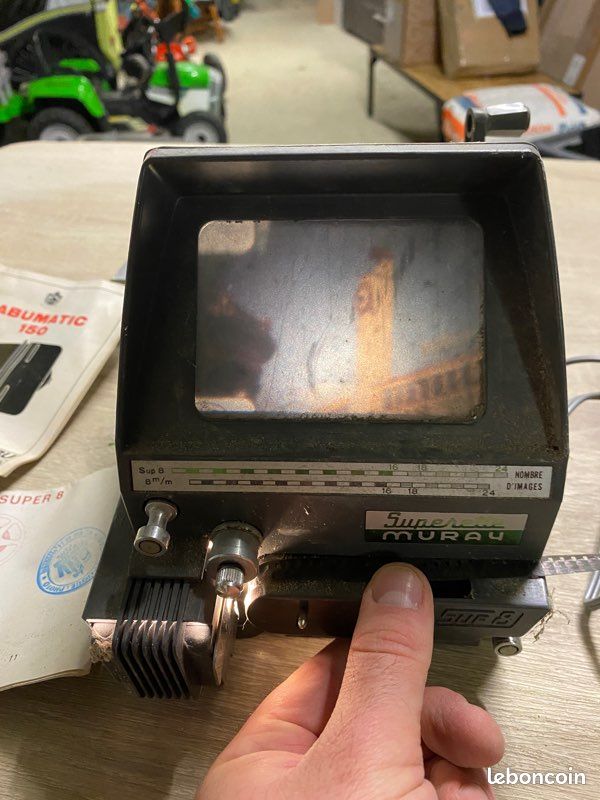 Ancienne visionneuse MURAY Super 8 cinay 105 - Photo, audio & vidéo