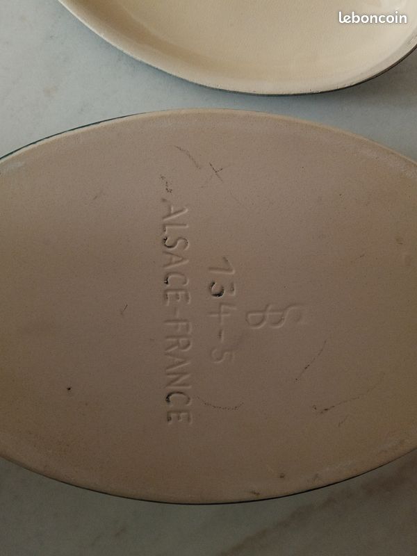 Grande cocotte alsacienne ovale neuve (image 14)