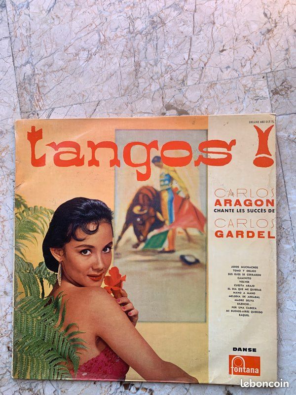 Vinyle TANGO Carlos ARAGON (image 1)
