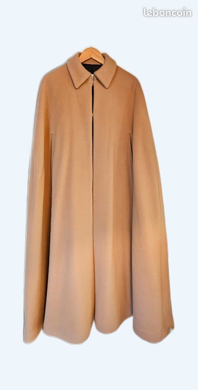 Manteau SANDRO Taille 40 - Écru, Parfait état, Presque Comme Neuf !