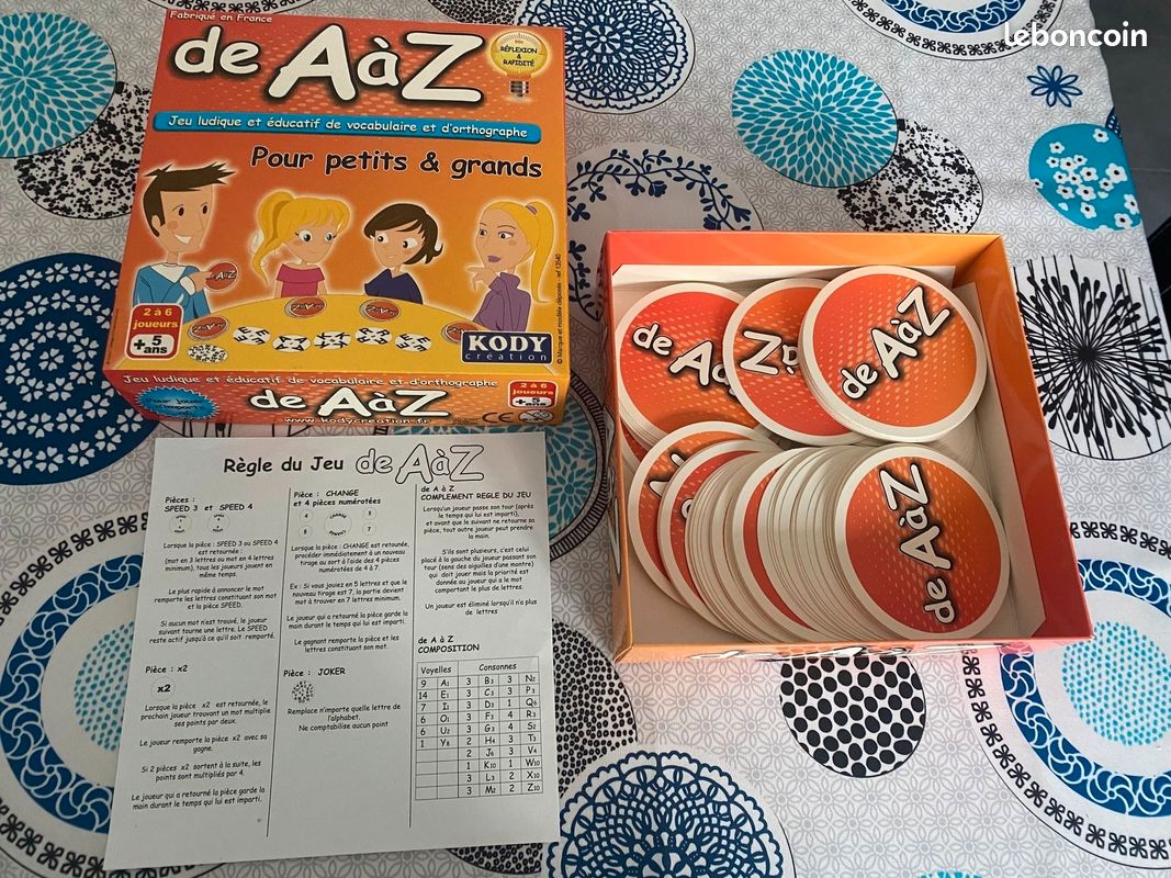 Jeu de A à Z (image 1)