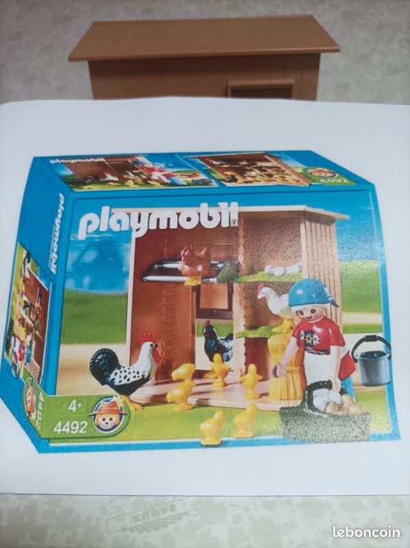 Poules et fermière Playmobil 4492 (image 8)