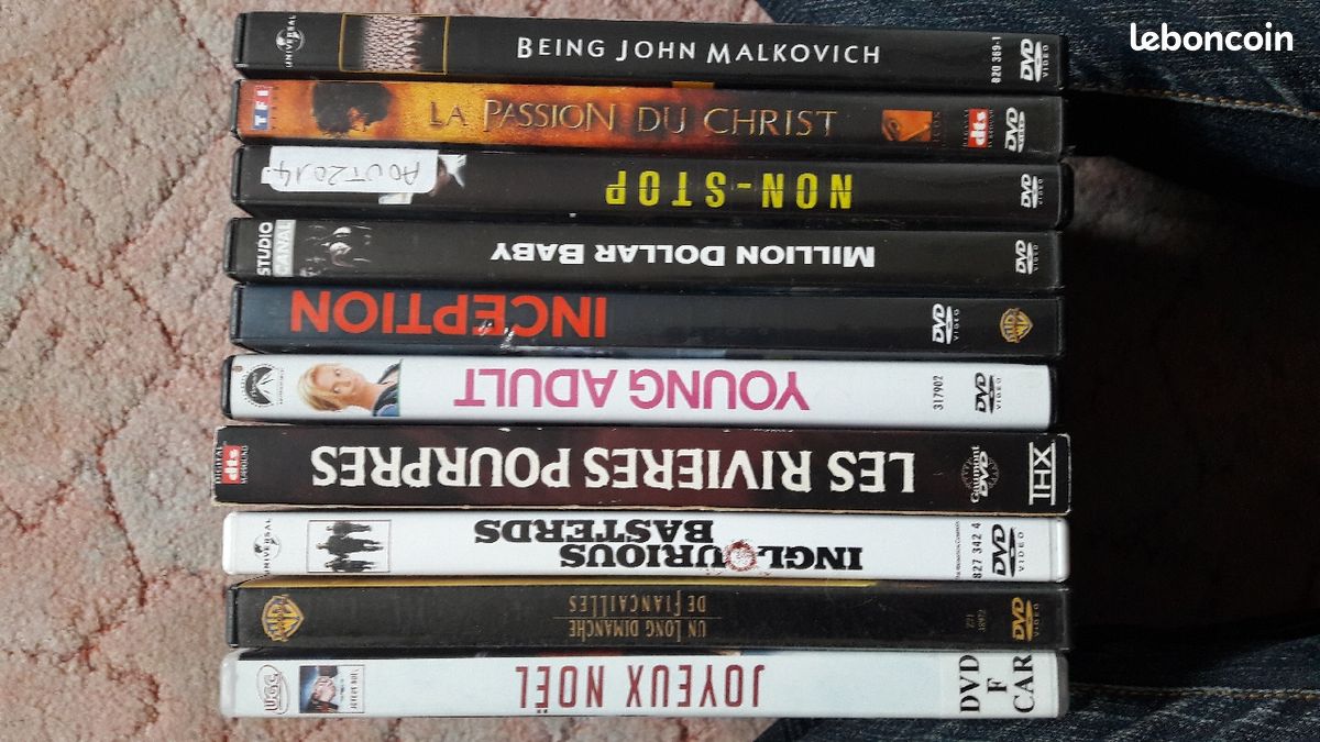 Lot 10 DVD (Jeunet, Nolan, Eastwood, Tarantino et cie) (image 1)