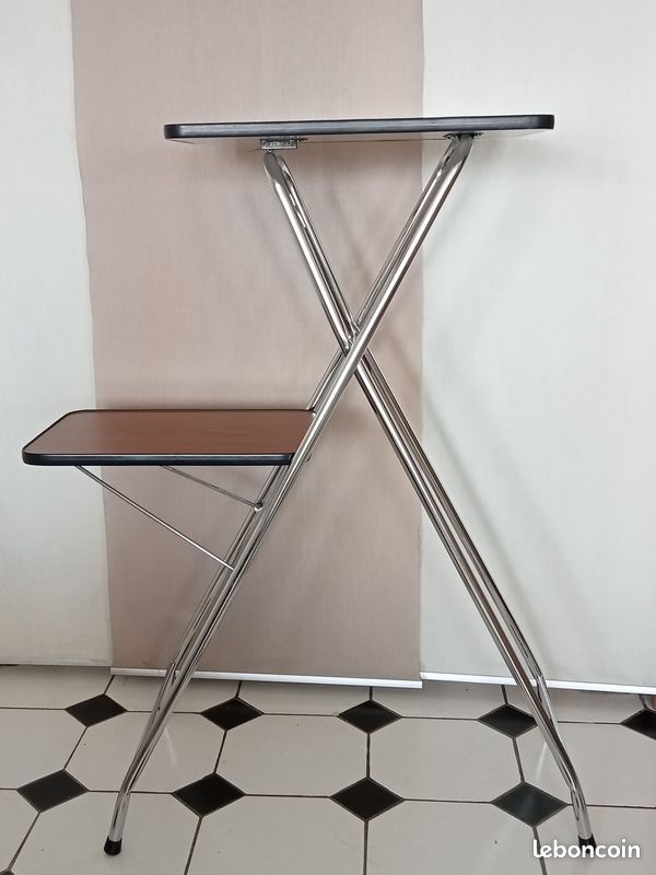 Desserte Vintage Chrome & Formica – État proche du Neuf – Multi-usages (image 7)