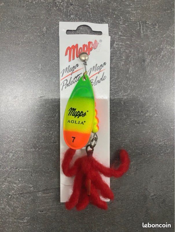 Mepps Aglia LongCast N°4 – Leurre Cuillère 17g Pour Brochet, Truite, Perche