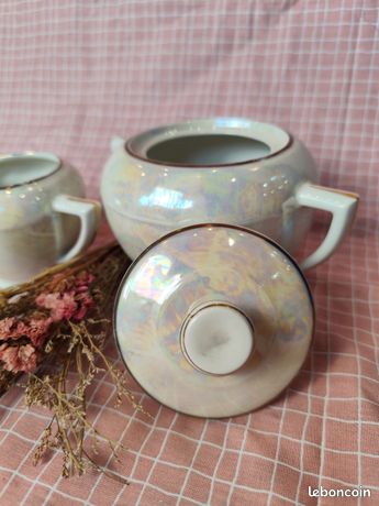 Fabriqué en Berry - M&S - Pâte de LIMOGES - Décor