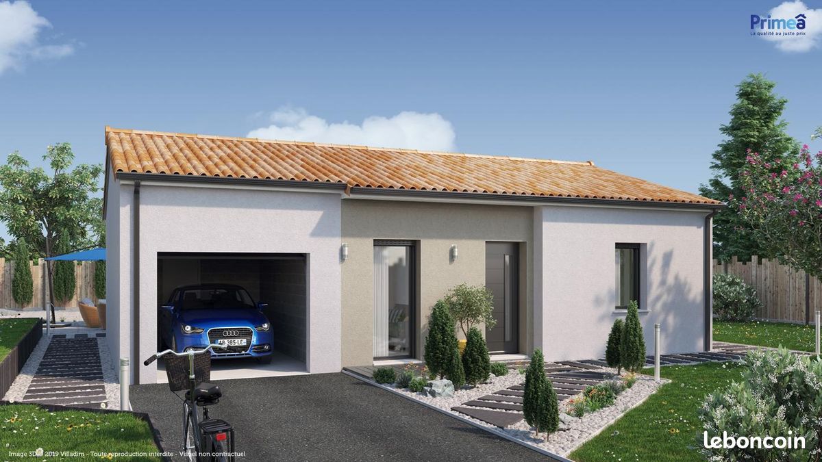 Maison 3 pièces 63 m² · à Louchats · 63 m² · 202 488 €