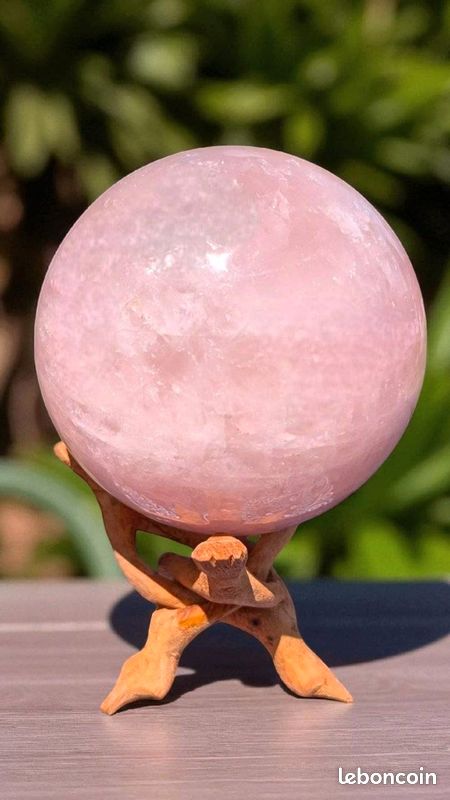 790g, pierre Agate brute polie - Géode de pierre naturelle (image 18)