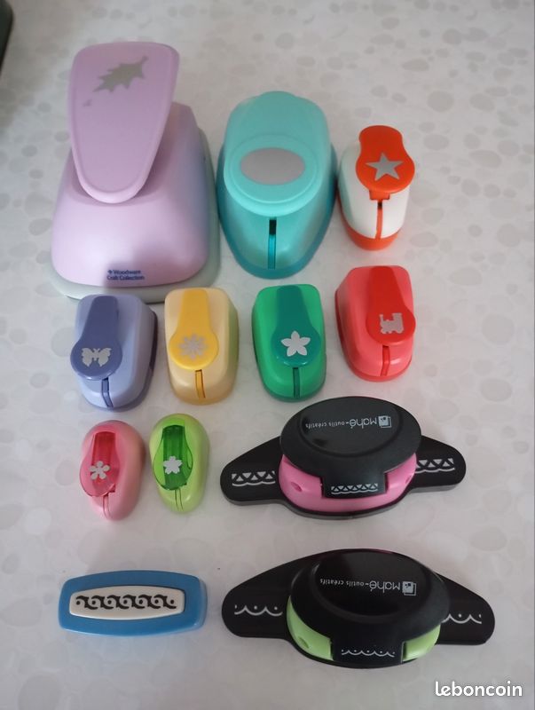 Papier Scrapbooking Lot De 2 Perforatrices Métal Pour Papier - Trous 3mm Et 6mm, Idéal Scrapbooking Et Bricolage Perforatrice 1 Trou Papier