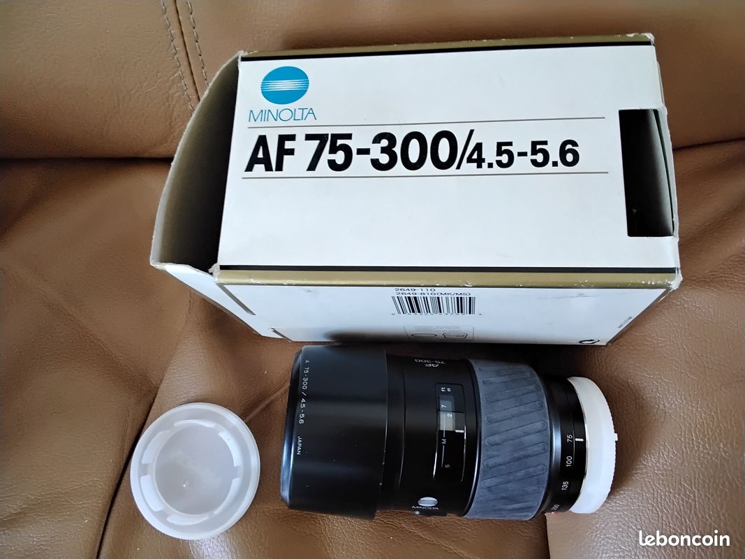 Objectif Minolta AF 75-300mm – Bon état 📷 - Photo, audio & vidéo