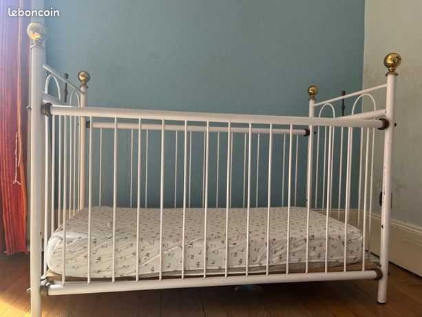 Barre De Ciel De Lit Bébé – Réglable En Hauteur, Fixation Par Serre‑joint – Pour Baldaquin, Moustiquaire Ou Rideaux – Montage Sans Perçage