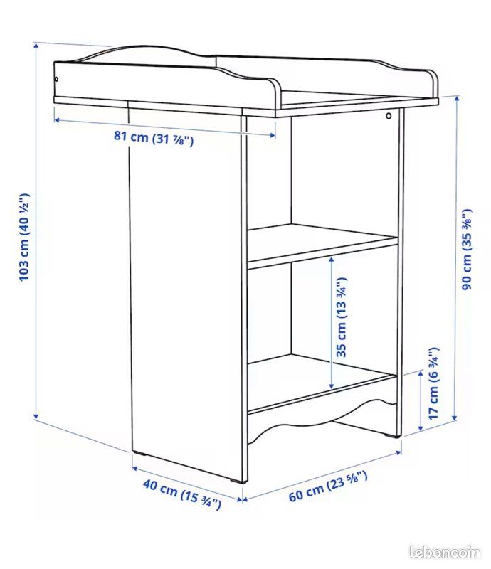 Table à langer IKEA (image 4)