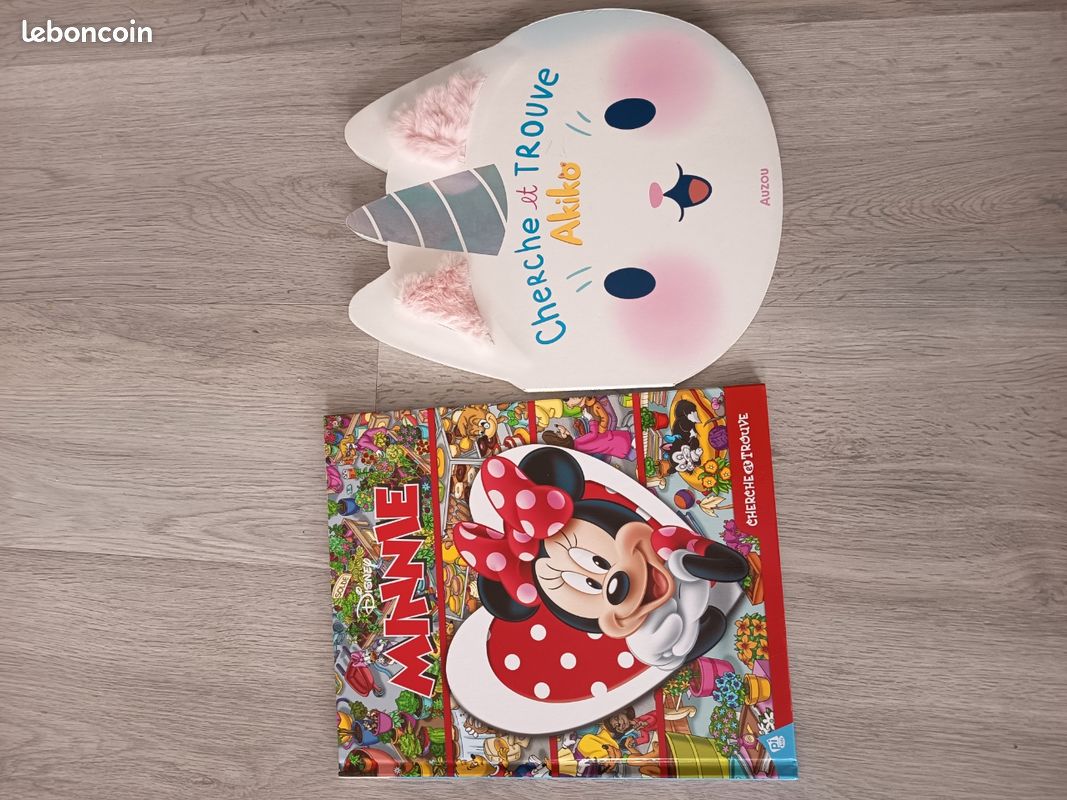 Lot 2 livres cherche et trouve (image 1)