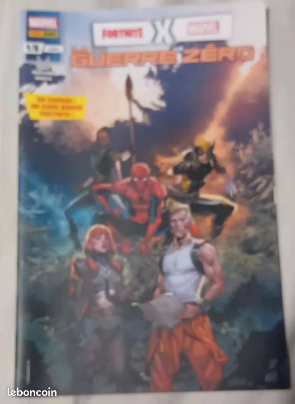 Integrale des bd fornite x marvel guerre zero (image 1)