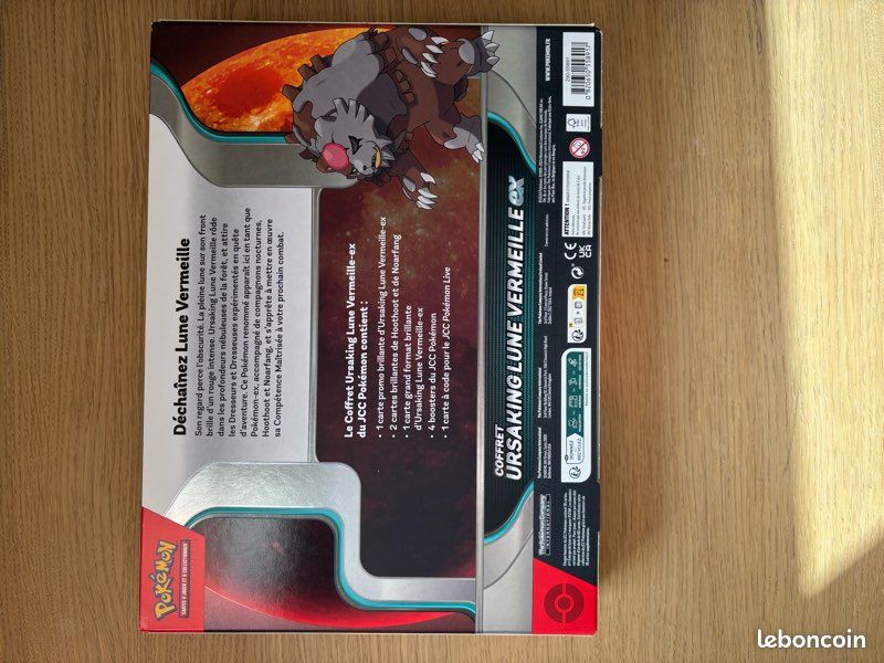 Coffret ursaking lune vermeille ex Pokémon - Jeux & Jouets
