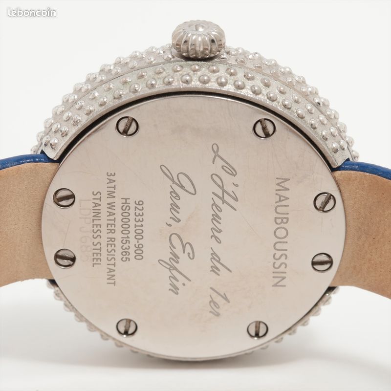Montre Mauboussin « L’Heure Du Premier Jour » – Occasion, Dans Son écrin, Pour Femme