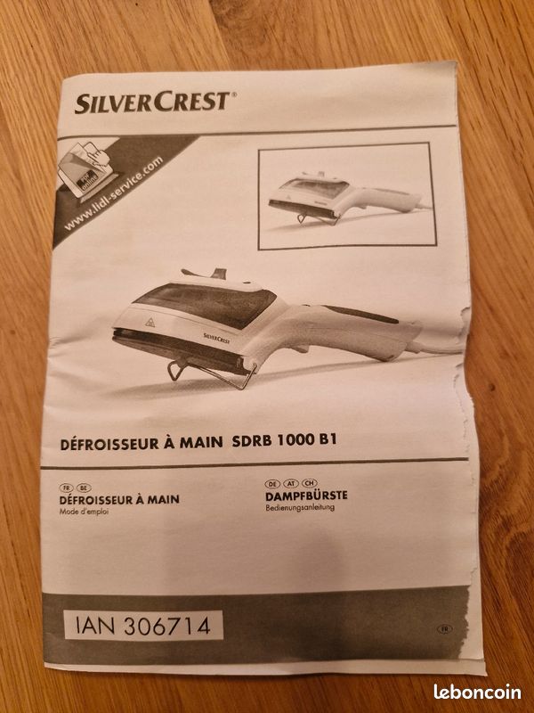 Defroisseur à main Silvère c'est neuf (image 4)