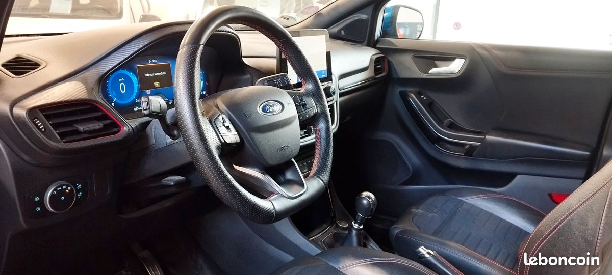 Ford puma (2) 1.0 ecoboost mhev 125cv s&s st-line x bvm6 premiere main entretien exclusif ford a jour garantie 6 mois (image 9)