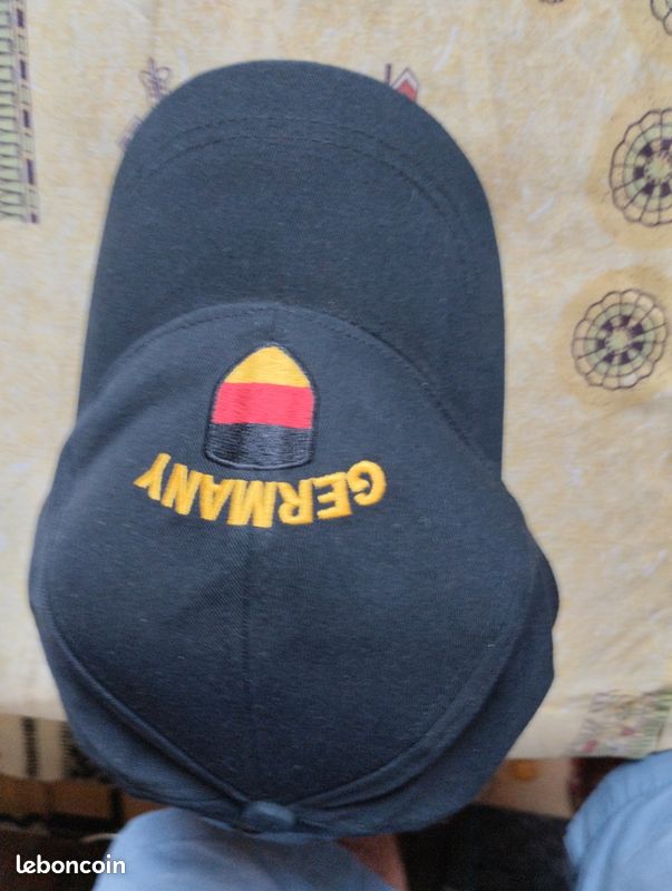 Casquette noire logo Germany (image 2)