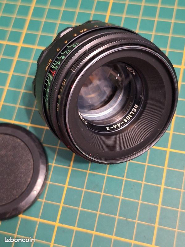 Objectif Helios 44-2 58mm f/1 :2 – M42 – en très bon état (image 2)