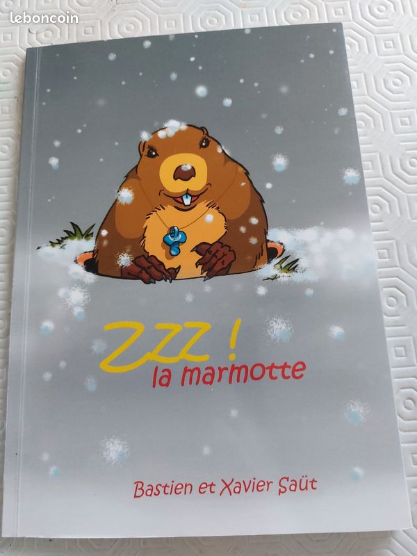Livre enfant ZZZ la marmotte (image 1)