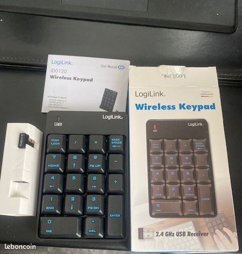 Clavier Numérique Bluetooth 5.0 EIF Pavé Numérique Bluetooth Clavier Numérique Sans Fil 35 Touches Slim Nulea Digital Number Pad