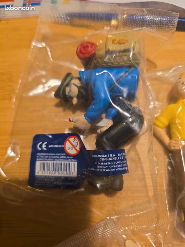 Figurine Tintin 90 - Bohlwinkel + Livre Neuf - Sous Blister - Édition 2014