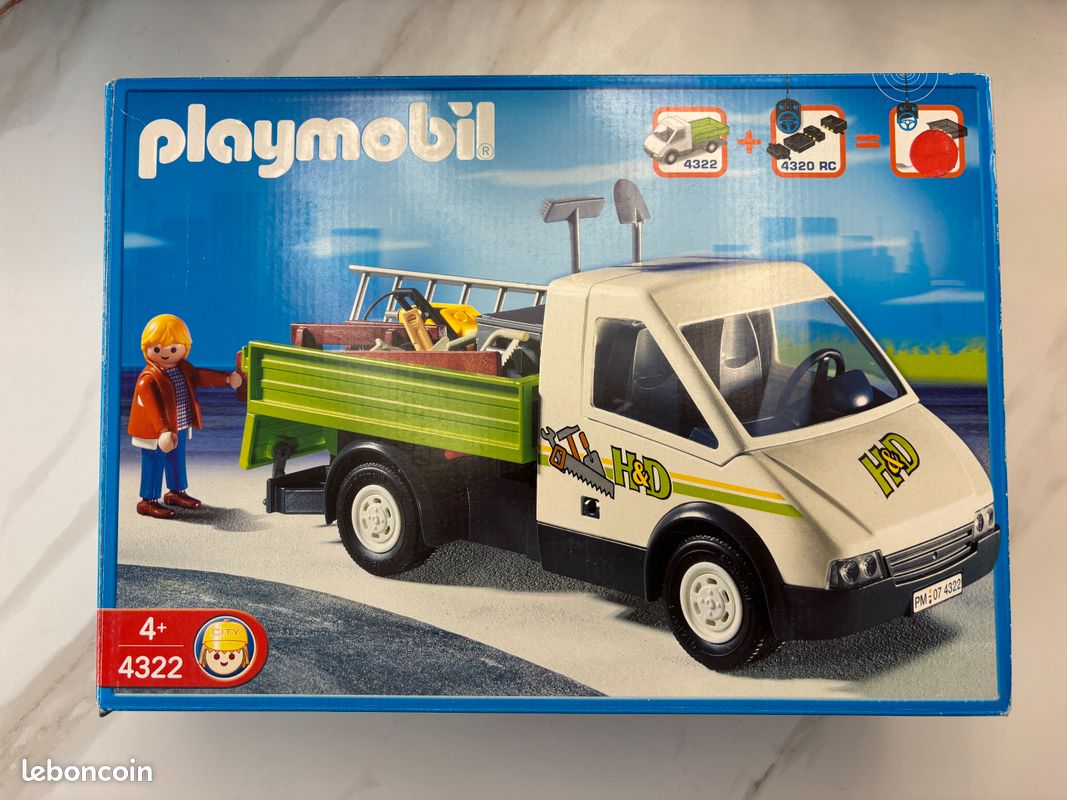 Playmobil 4322 - Entrepreneur et camionnette (image 2)