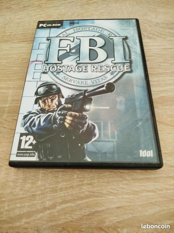 FBI: Hostage Rescue - Jeu PC En Français, Bon état, Aventure Passionnante