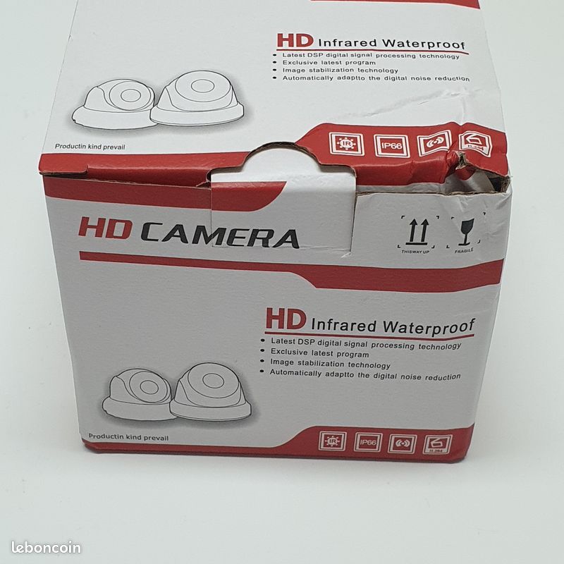 Caméra de surveillance dôme intérieure IP POE HD 8MP 4K (image 4)