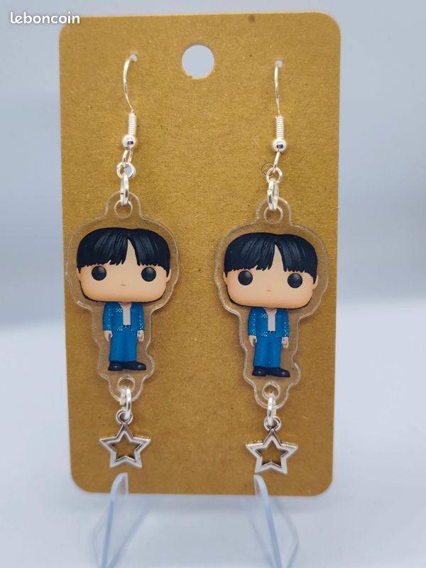Boucles d'oreilles BTS pop Jimin (image 1)