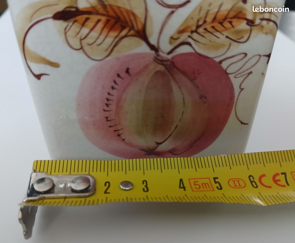 Ensemble de 6 pots à épices en céramique avec étagère support (image 17)