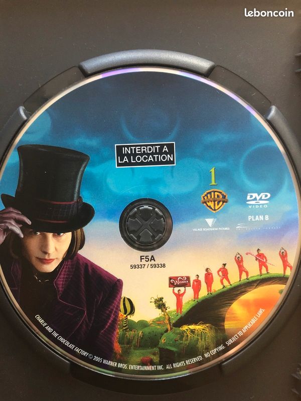 Coffret dvd Charlie et la chocolaterie (image 5)