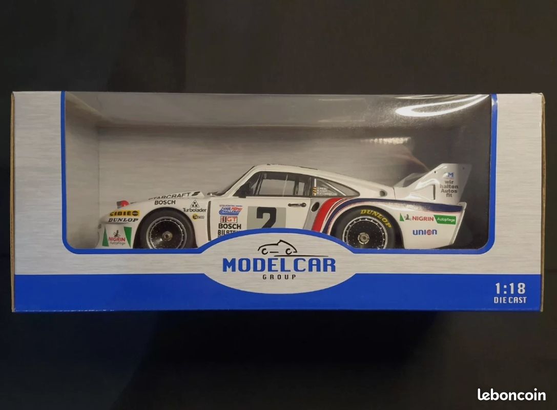 Porsche 935 J N°2 - 24H Daytona 1980 - Équipage Merl/Joest/Stommelen - 1/18 MCG