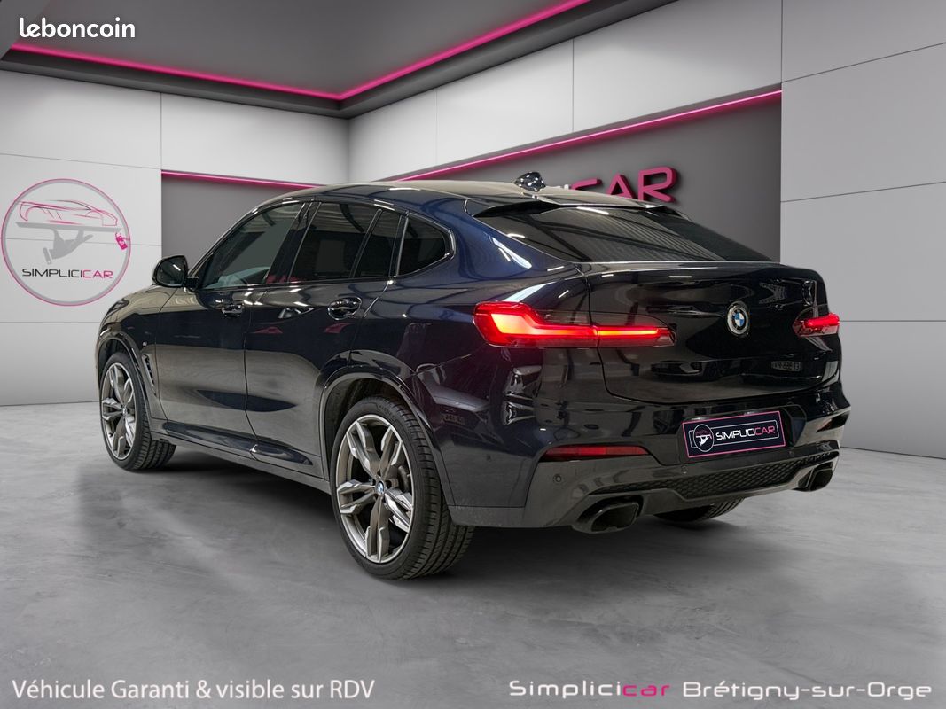 BMW X4 G02 M40d xDrive 326ch Caméra 360 Harman Kardon Volant / Sièges chauffants Ventilés Garantie 12 mois (image 6)