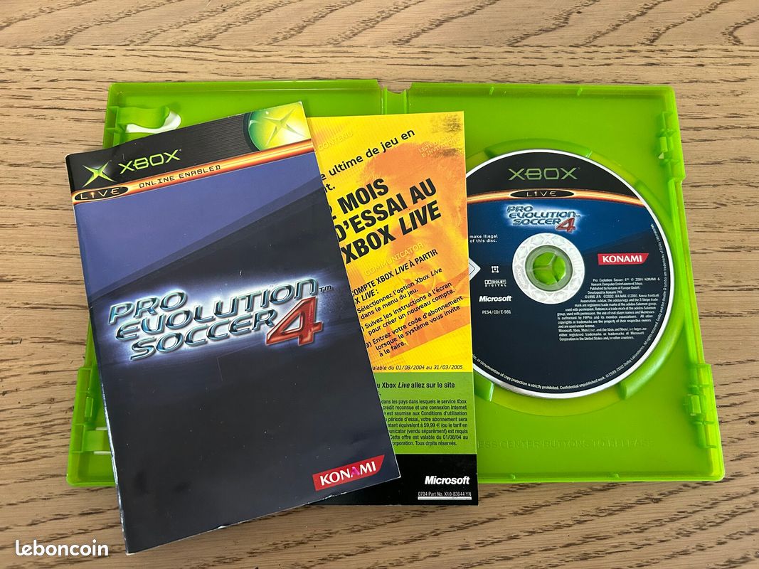 Pro Evolution Soccer 4 - Pes 4 Xbox - Jeux Vidéo | Rakuten
