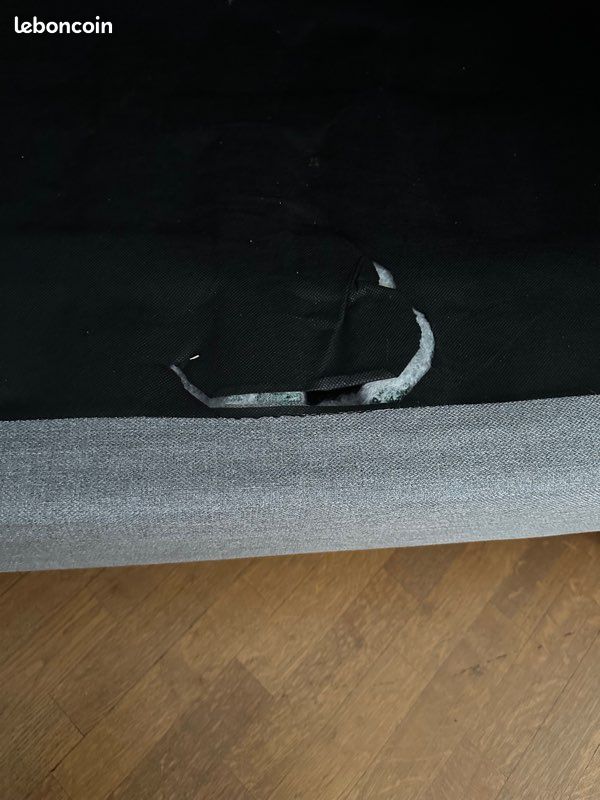 Canapé gris clair DUKE Maisons du monde (image 2)