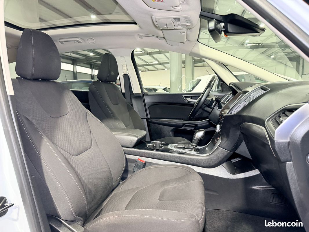 Ford s-max 2.0 tdci 180 ch st-line powershift / carplay / camera / distribution faite / gps / clim / garantie (image 7)