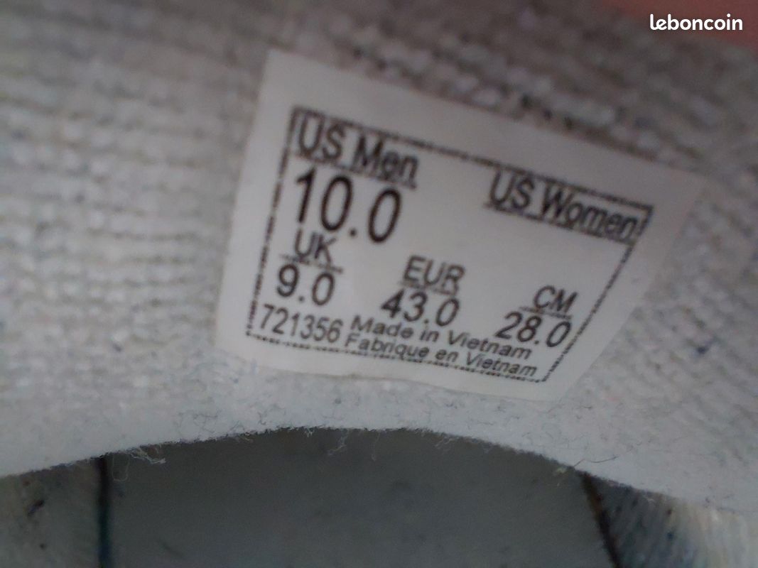 Baskets / Sneakers VANS - Modèle Upland emblématique - Taille 43 - Vert (image 5)