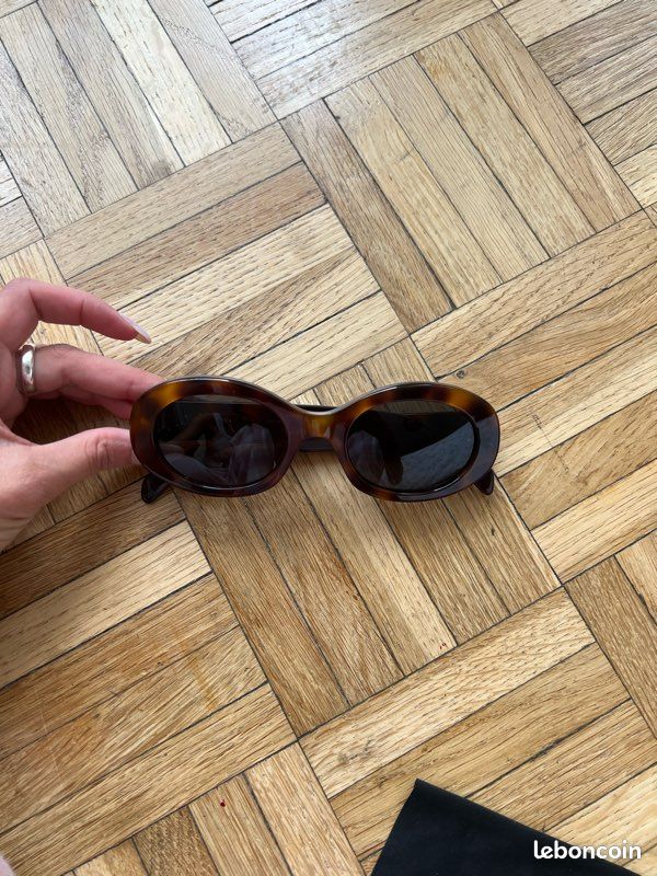 Lunettes de soleil celine Triomphe 01 CL40194U 53A écaille Havana - Full Set (image 9)