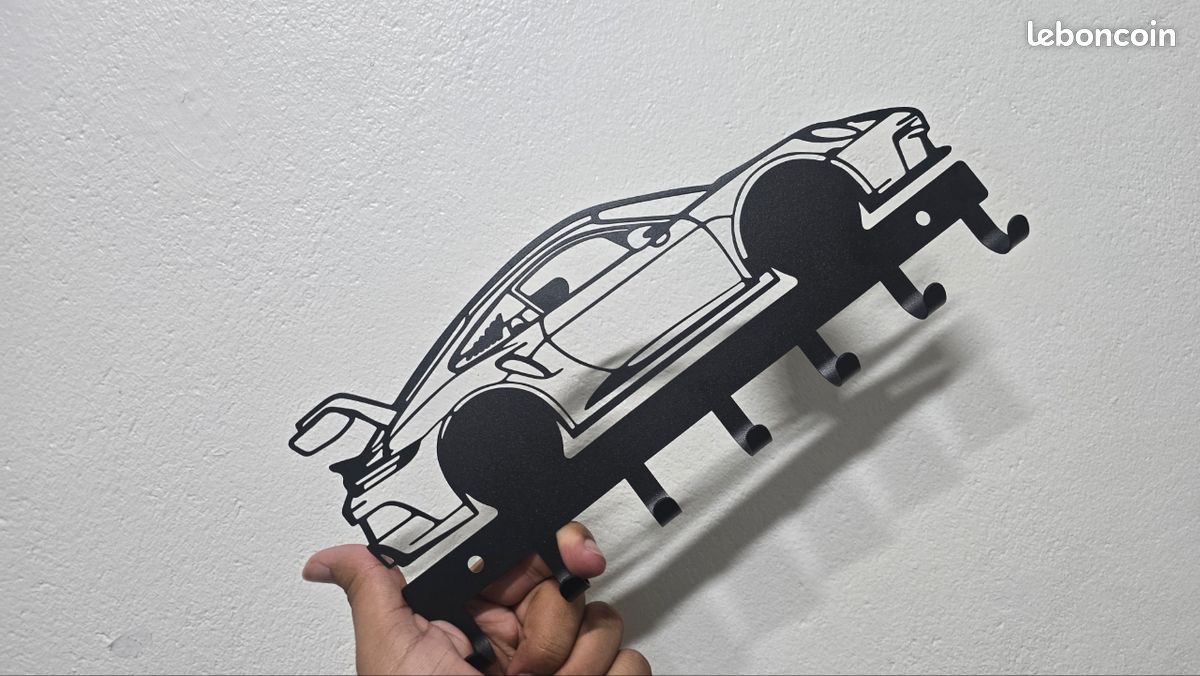 Porte clef mural style porsche (image 1)